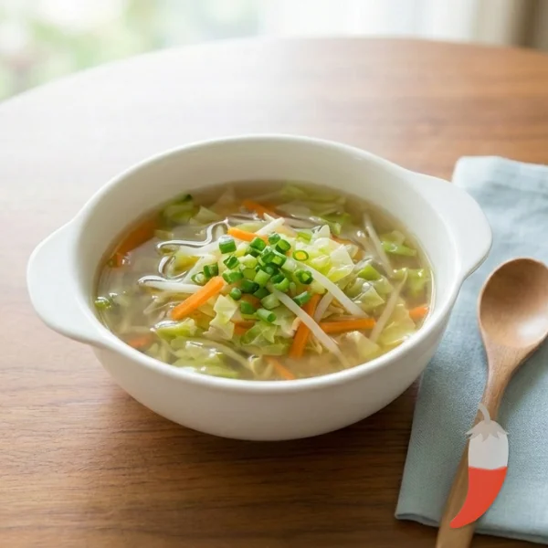 1/3日分野菜が摂れる鶏生姜スープ