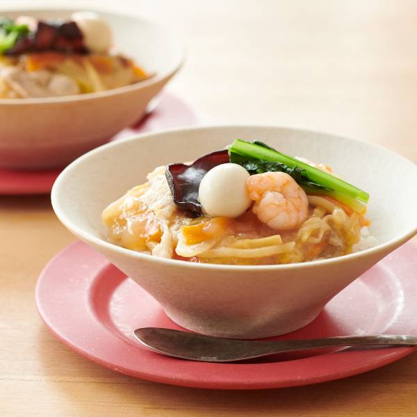 １／３日分の野菜が摂れる中華丼