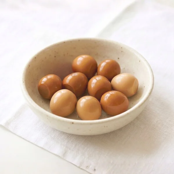 うずらの醤油漬け(燻製風味)
