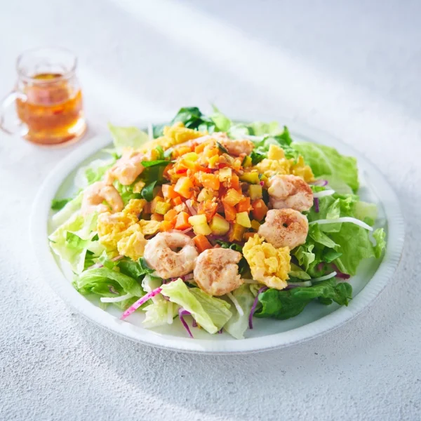 1/2日分野菜 旨みまろやか海老マヨサラダ＊