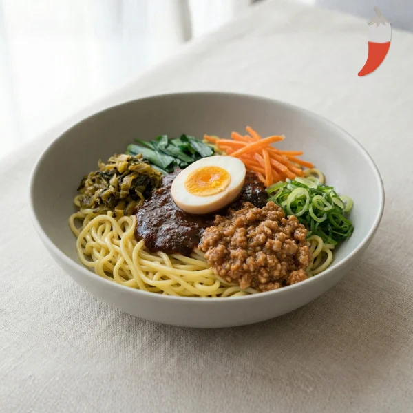 魚粉が効いた台湾まぜそば