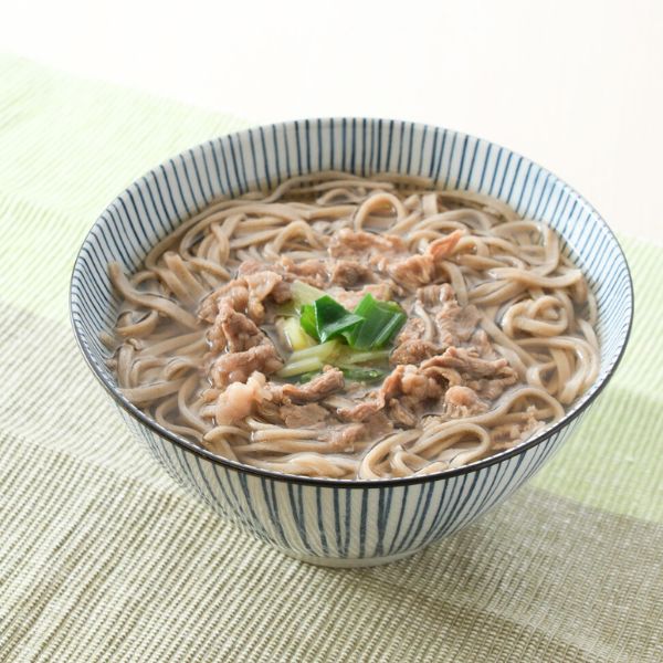 本返し仕立て 黒毛和牛と九条ネギの肉蕎麦
