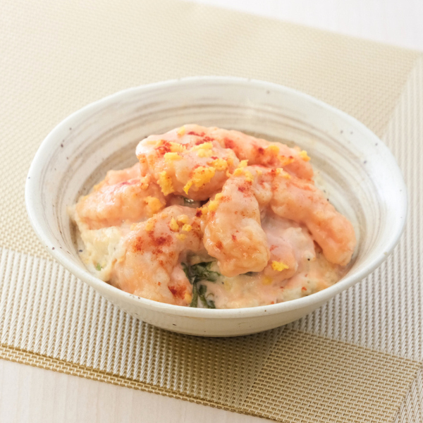 居酒屋風エビマヨチーズポテト
