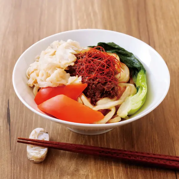 野菜と讃岐うどんのジャージャー麺