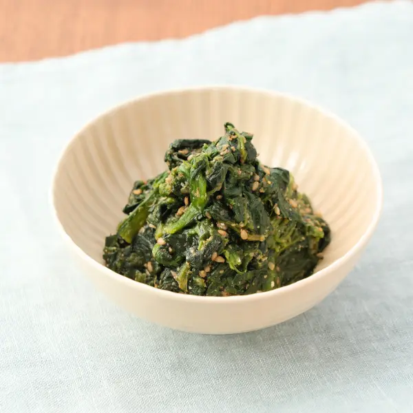 宮崎県産ほうれん草の胡麻和え