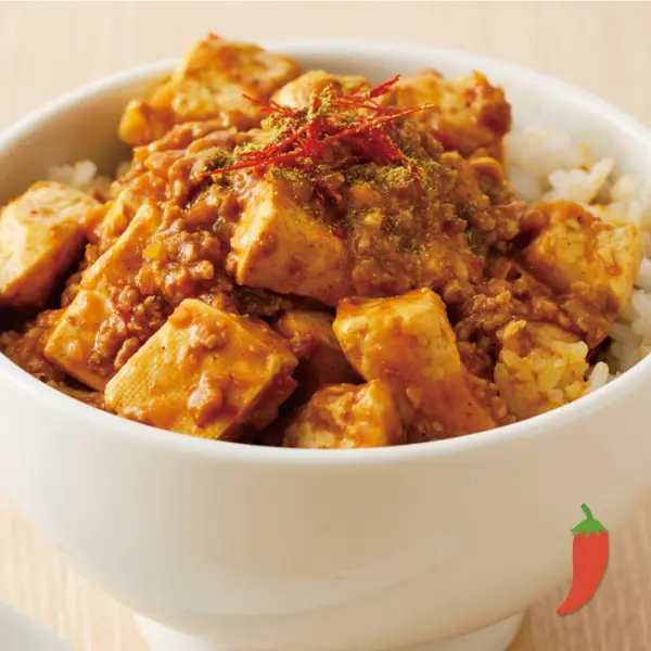 花椒香る四川風麻婆豆腐丼