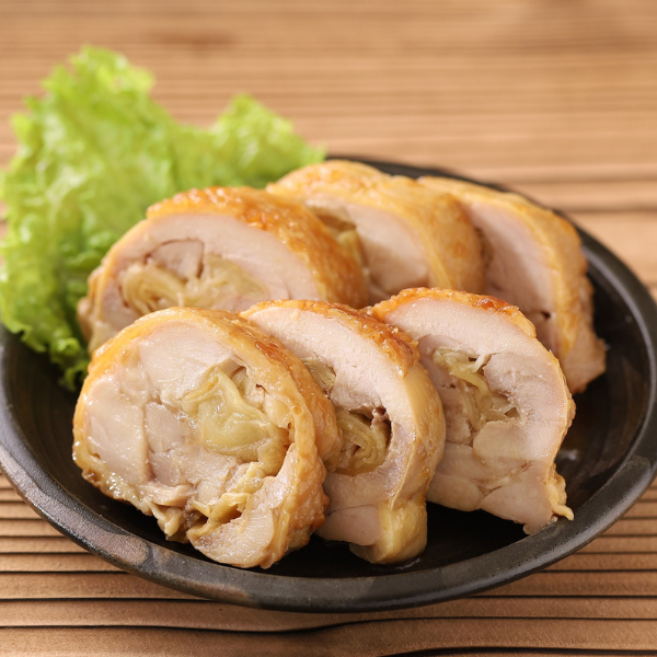 鶏肉とさっぱり生姜のてりっと巻き＊