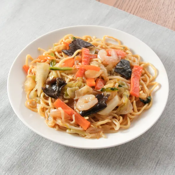 １/３日分野菜のあんかけ焼きそば