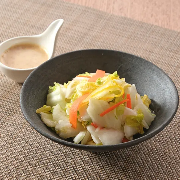 白菜のバラン酢サラダ
